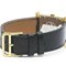 HERMES H Watch Gold Plated Leather Quartz Mens Watch HH1.501 BF569965 5