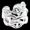 HERMES Chaine d'Ancle Enchene GM #54 Silver Ring Ag925 SV925 Accessory Fashion Ladies Men's Unisex 1