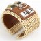 Coryedosian Medor Picnic Bangle in Leather & Metal from Hermes, Image 2