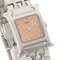HERMES HH1.210 H Watch Wristwatch Stainless Steel/SS Ladies 5