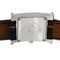 HERMES HH1.210 H Watch Wristwatch Stainless Steel/Leather Women's 8