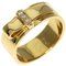 HERMES ~ Cinturón de diamantes # 51 Anillo K18 de oro amarillo para mujeres, Imagen 3