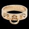 HERMES Collier Dosien Ring PM 51 [No. 10.5] Pink Gold Women's 1