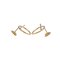 Echappee Earrings in Rose Gold from Hermes, Set of 2 6