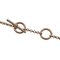 HERMES Necklace Ladies 750PG Diamond Gunbird Crude Cell Pink Gold Polished, Image 5