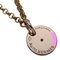 HERMES Necklace Ladies 750PG Diamond Gunbird Crude Cell Pink Gold Polished 3