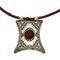 HERMES Tuareg Leather Silver Necklace 2