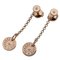Diamond Gunbird Pink Gold Earrings from Hermes, Set of 2 1