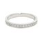 HERMES Everkelly PM Wedding Ring Diamond D0.51ct Pt950 #54 2