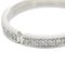 HERMES Everkelly PM Wedding Ring Diamond D0.51ct Pt950 #54 5
