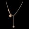 HERMES TPM Gold - Women's K18 Pink Necklace, Image 1