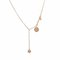 HERMES TPM Gold - Women's K18 Pink Necklace 3