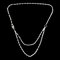 HERMES Alpha Kelly necklace silver pendant long ladies, Image 1