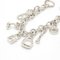 HERMES Amulet 7 Bracelet Serie Cadena Medor Chaine d'Ancle Horsebit Etrier SV925 Ag925 Silver 3