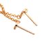 Kelly Crochette Earrings in Pink Gold from Hermes, Set of 2 5