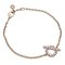 HERMES Bracelet Ladies 750PG Diamond D0.55 Finesse SH Pink Gold H219411B 00SH Polished 3
