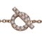 HERMES Bracelet Ladies 750PG Diamond D0.55 Finesse SH Pink Gold H219411B 00SH Polished 7