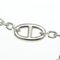 Chaine d'Ancre Halskette mit Anhänger aus Silber von Hermes 8