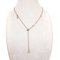HERMES Collier Gunbird Collar Diamante AU750 K18PG Oro rosa D0.11ct Mujer, Imagen 3
