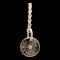 HERMES Collier Gunbird Necklace Diamond AU750 K18PG Pink Gold D0.11ct Women's 2