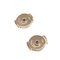 Hermes Finesse Stud Earrings K18Pg Black Spinel 750 Pink Gold Ear Accessories Women Men Unisex, Set of 2 8