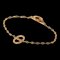 HERMES Shane D'ancle Farandole Diamond Bracelet K18 Pink Gold Women's 1