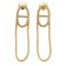 Hermes Chaine D'Ancre Danae Earrings K18Yg, Set of 2 8