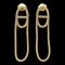 Hermes Chaine D'Ancre Danae Earrings K18Yg, Set of 2 1