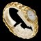 HERMES RU3.270 Ruban Reloj K18 Yellow Gold K18YGxK18PG Mujer, Imagen 1