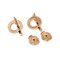Hermes Finesse K18Pg Pink Gold Earrings, Set of 2 4