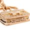 HERMES Small Model Constance Amulet Women's Bracelet H110067B 750 Pink Gold 4