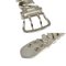 HERMES Bookle Serie TGM Silver 925 Bracelet Bangle Accessory Women's Men's 2