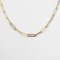 HERMES Kelly Chain Lariat Necklace Gold K18 H218270B Ladies 2