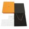 HERMES Kelly Chain Lariat Necklace Gold K18 H218270B Ladies 7