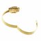 Gold & Suntulle Diamond Bracelet Bangle from Hermes 4