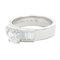 HERMES Kelly Solitaire Diamond Ring D1.00ct Pt950 #53 4