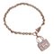 Diamond & Pink Gold Amulet Constance SH Bracelet from Hermes 2