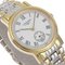 LONGINES Pleasance Watch L4.7202 Stainless Steel x Gold Plated Quartz Small Second Men's White Dial 3