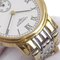 LONGINES Pleasance Watch L4.7202 Stainless Steel x Gold Plated Quartz Small Second Men's White Dial 8