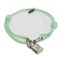Silver Lockit Padlock Virgil Abloh Green LV Circle Celadon Bracelet by Louis Vuitton, Image 1