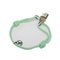 Silver Lockit Padlock Virgil Abloh Green LV Circle Celadon Bracelet by Louis Vuitton, Image 3
