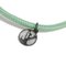 Silver Lockit Padlock Virgil Abloh Green LV Circle Celadon Bracelet by Louis Vuitton 8
