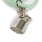 Silbernes Lockit Vorhängeschloss Virgil Abloh Green LV Circle Celadon Armband von Louis Vuitton 6