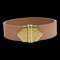 Brasserie Spirit Bracelet in Patent Leather & Metal Beige Gold Fittings by Louis Vuitton 1