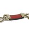 Pulsera My LV Chain de cuero de vaca con logo rojo de Louis Vuitton, Imagen 8