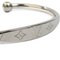 Jonc Monogram Metal Bangle in Silver by Louis Vuitton 3