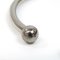 Bracciale rigido Jonc con monogramma in metallo argentato di Louis Vuitton, Immagine 5