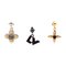 Bookle Doreille Love Letters Earrings from Louis Vuitton, Set of 2 1