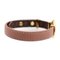 LV Eclipse Monogram Canvas Calf Leather Bracelet in Pink, Beige, Brown & Gold Hardware by Louis Vuitton 4