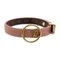LV Eclipse Monogram Canvas Calf Leather Bracelet in Pink, Beige, Brown & Gold Hardware by Louis Vuitton 1